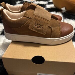 UGG Kids Tan and Brown Sneakers